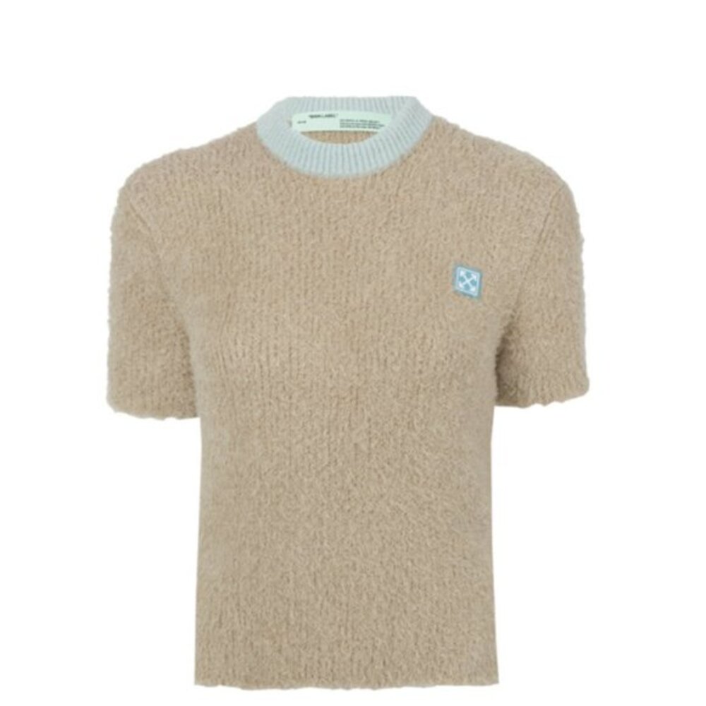 Off-white X The Webster Exclusive Knit Tee Neutral